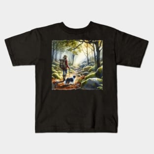 A Walk in the Woods Kids T-Shirt